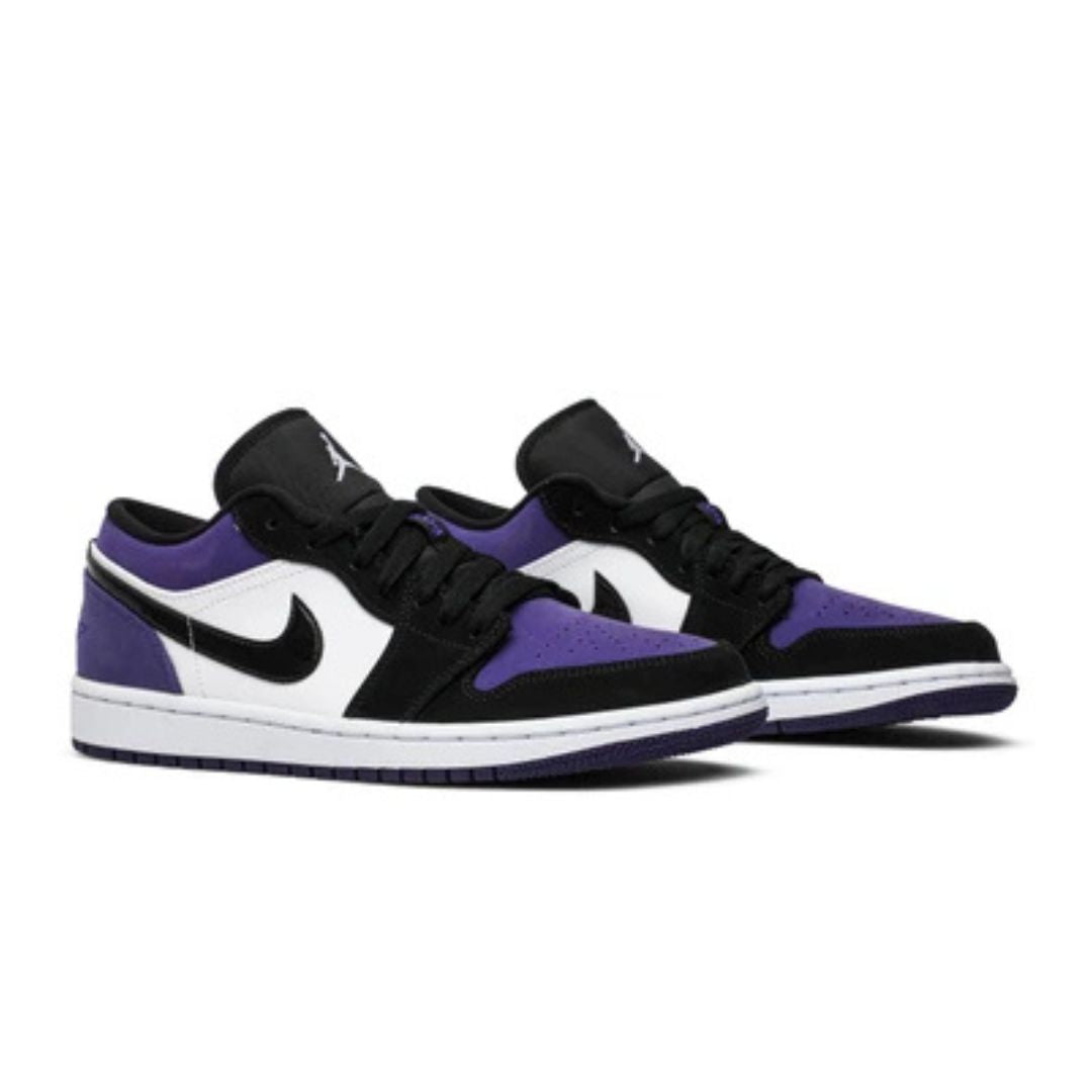 JORDAN 1 LOW COURT PURPLE