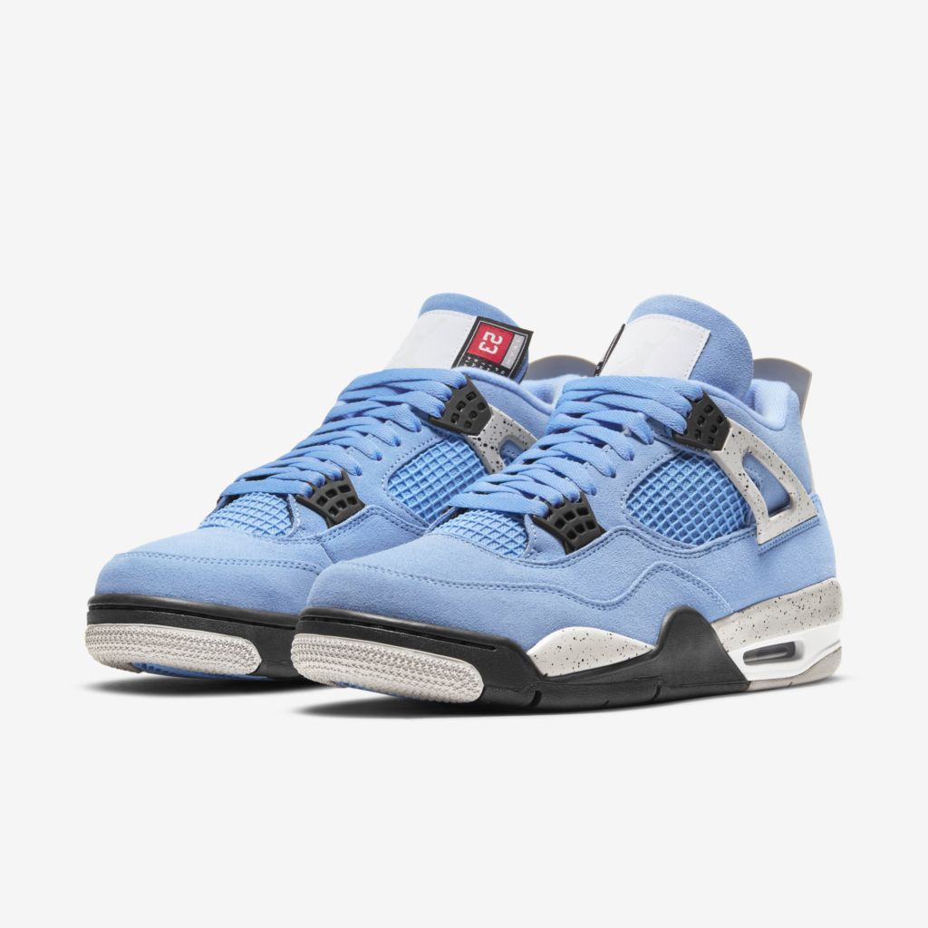 JORDAN 4 RETRO UNIVERSITY BLUE